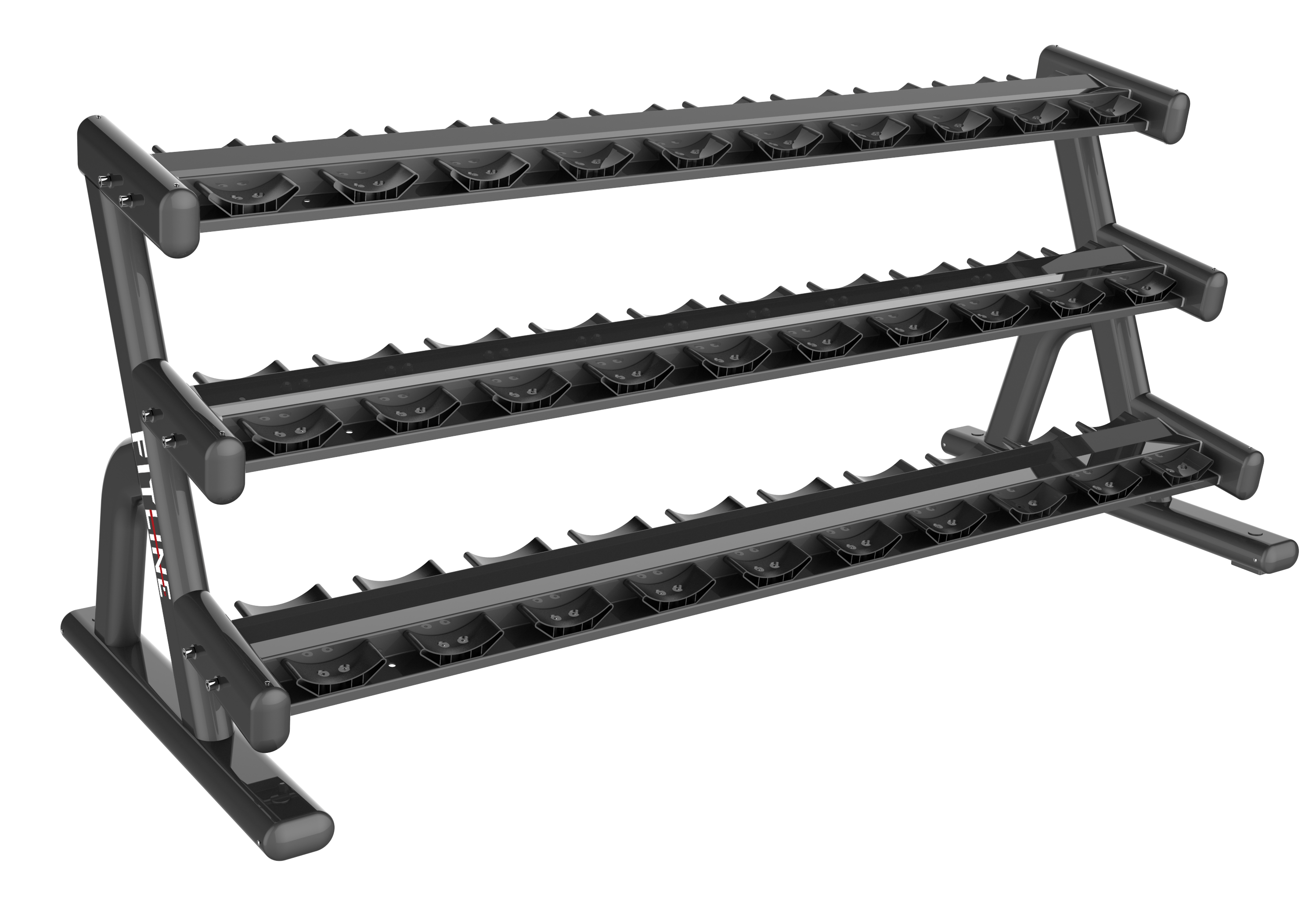 Dumbbell rack best sale 3 tier