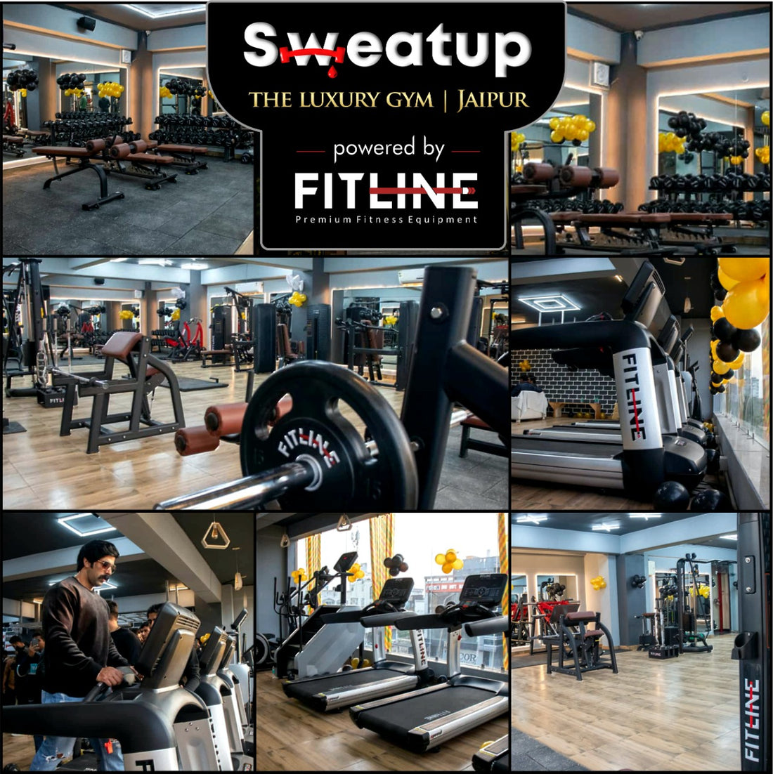 Sweat up the luxury gym 