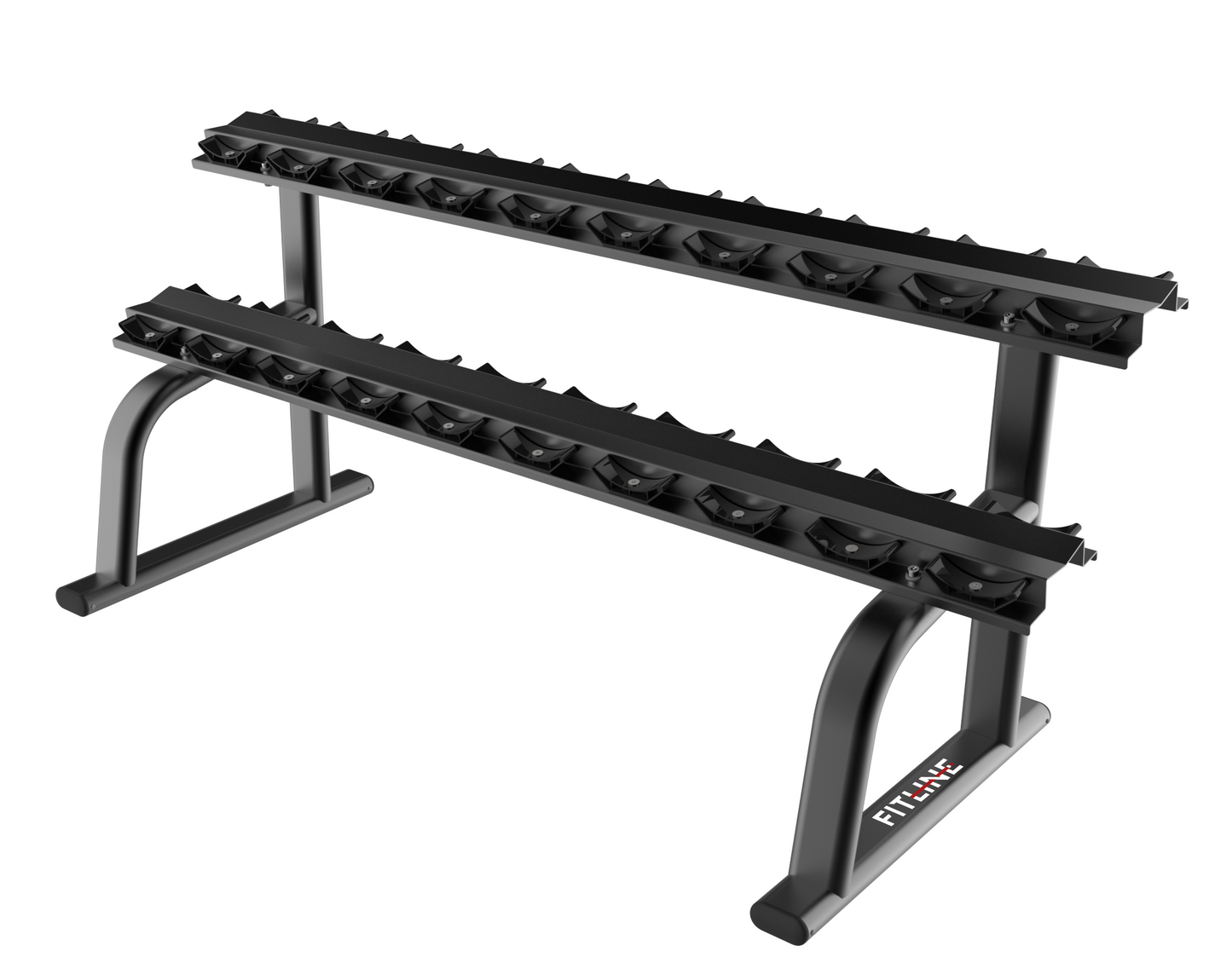 Elite - Dumbbell Rack (2 Tier) (10 pairs)