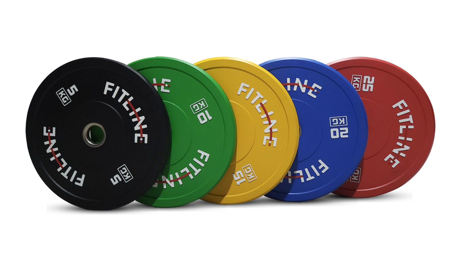 Olympic Bumper Plate Set (150Kgs) | FitLine – Fitline India